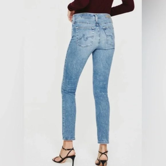 New AG Mari High Rise Slim Straight Leg Jeans in 18 Years Pride size 23 - Picture 2 of 16